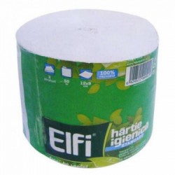 Hartie igienica economica Elfi, 2 straturi, 50 m, 24 role/bax