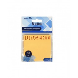 Notes Adeziv Stantat Urgent, 75x75 mm, 50 coli